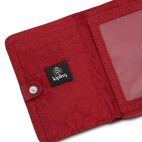 Portefeuilles Kipling Money Love Small Wallet Rouge | FR 1000QM